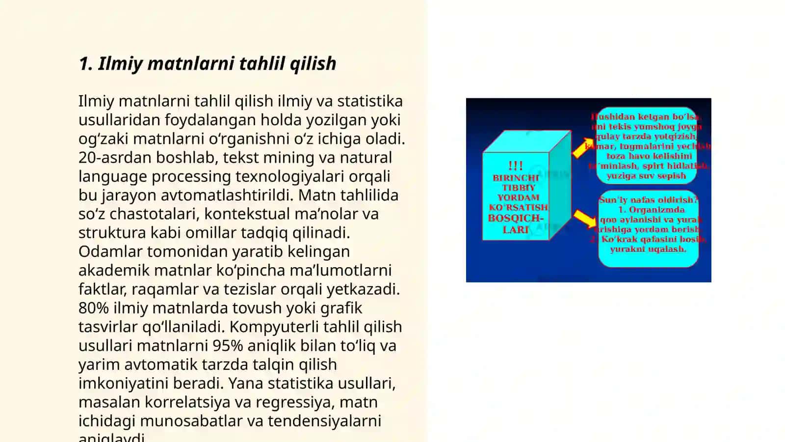 Ilmiy matnlar bilan ishlash.Ilmiy asarlarni o'rganib chiqish 3