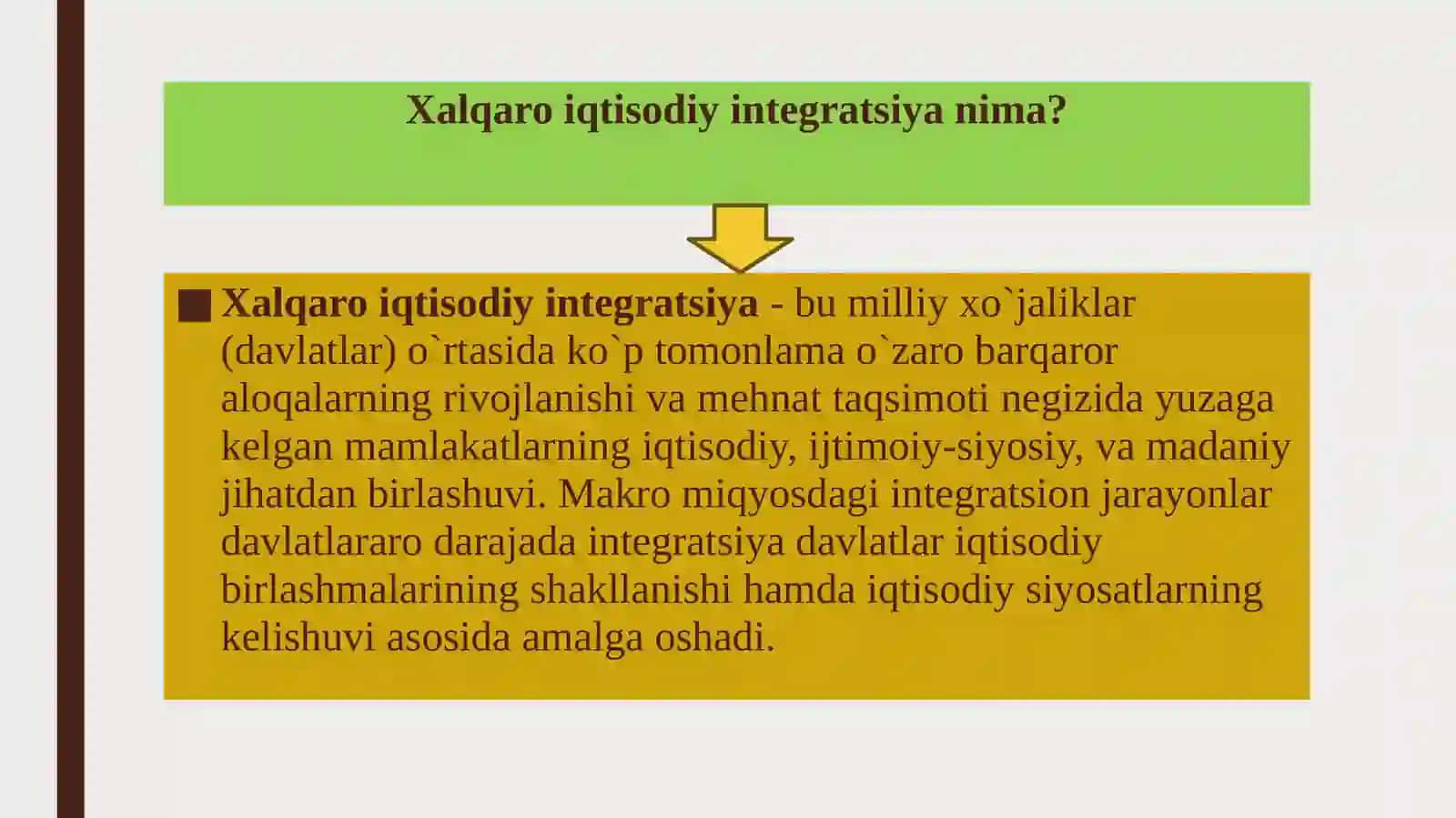 XALQARO IQTISODIY INTEGRATSIYA VA XALQARO VALYUTA MUNOSABATLARI 3