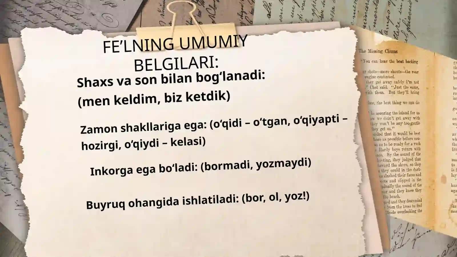 Fe’l so’z turkumi 3