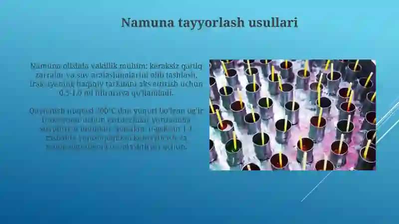 Yog'kislatalarining xromatografik rafintsiyalashasoslari 3
