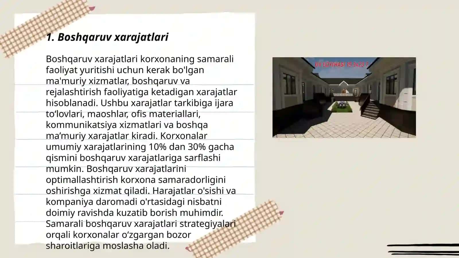 Boshqaruv xarajatlari 3