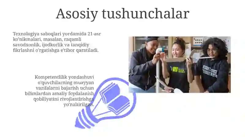 Kompetensiyaga asoslangan texnologiya ta’limi 3