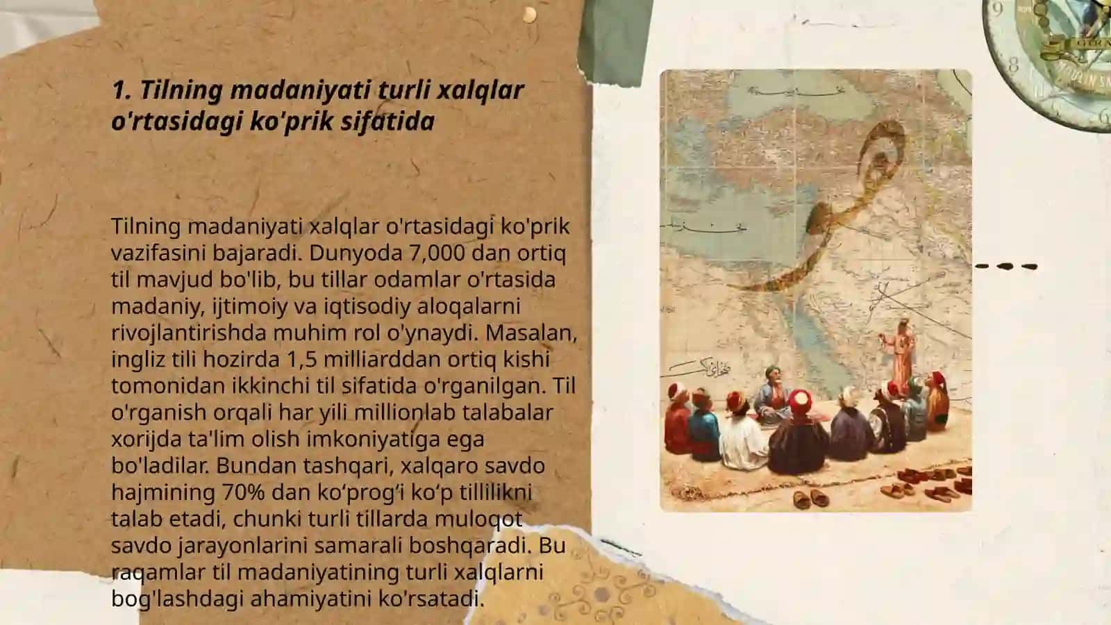 Til va Madaniyat / Lingvomadaniyatshunoslikning o'rni va ahamiyati 3