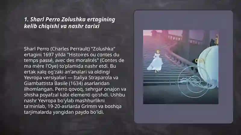 Sharl Perro Zolushka ertagi 3