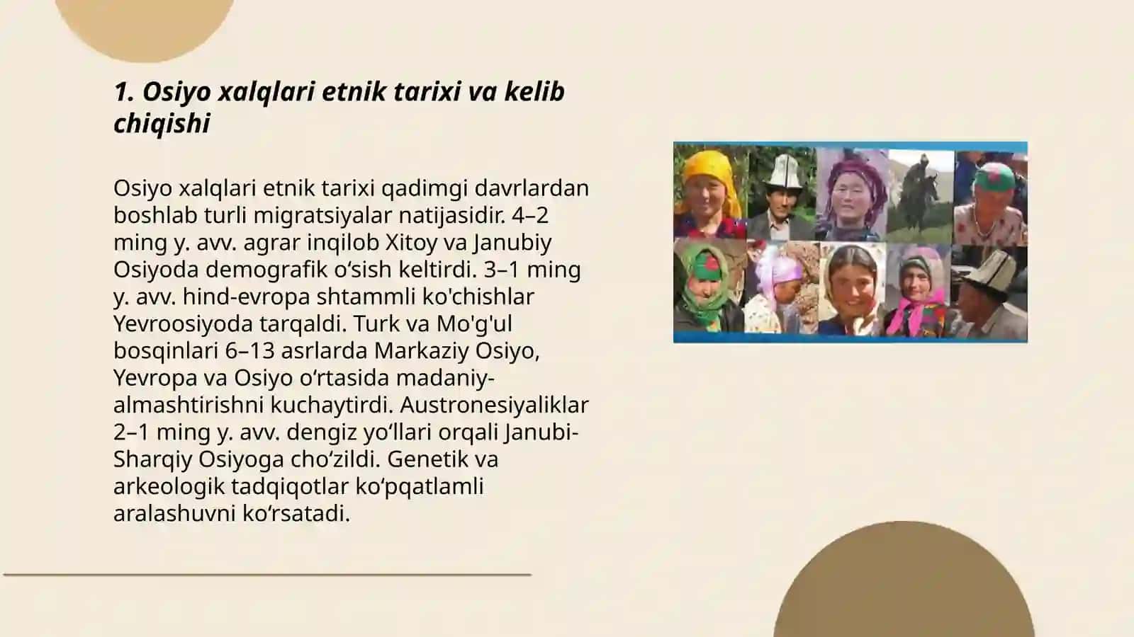 Osiyo xalqlari aholisi etnalogiyasi 3