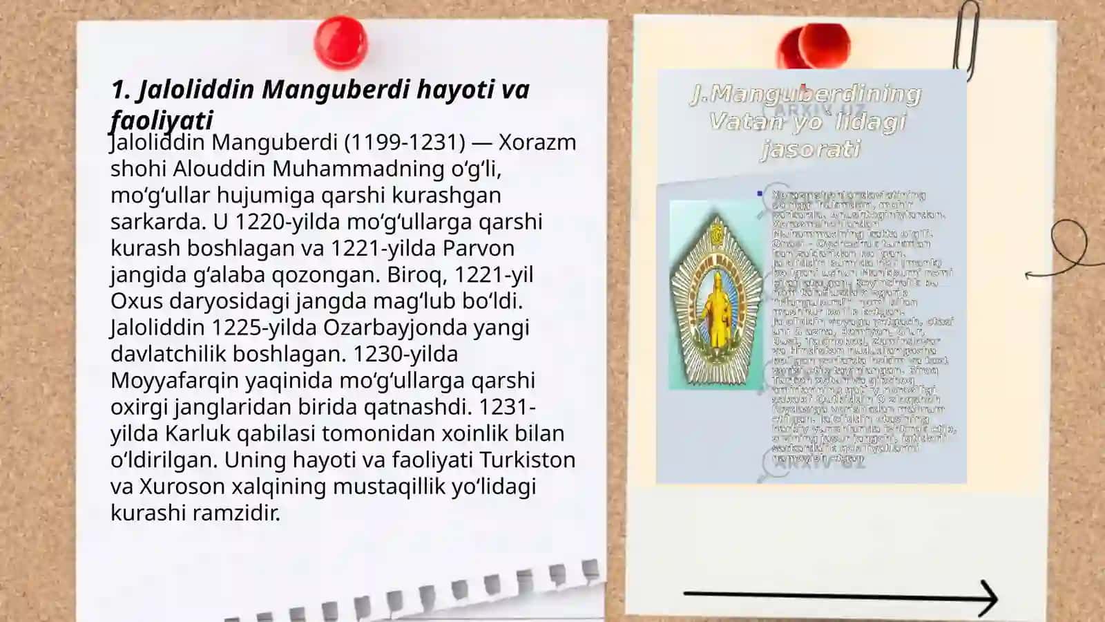 Jaloliddin Manguberdi-Vatan himoyachisi 3