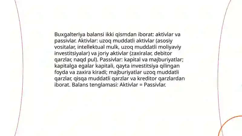 Buxgalteriya balansi tahlili 3