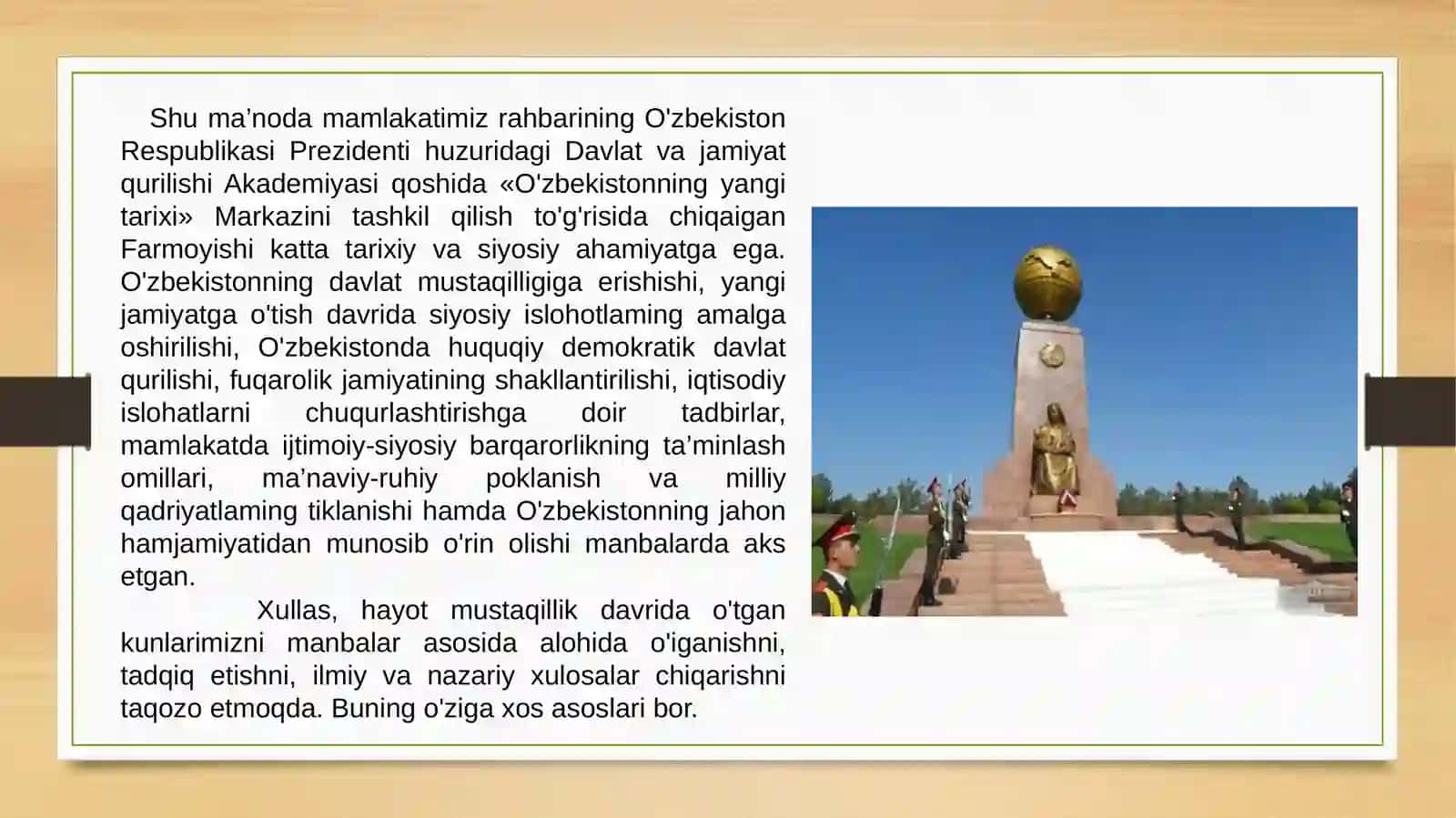 Mustaqil O’zbekiston manbashunosligi 3