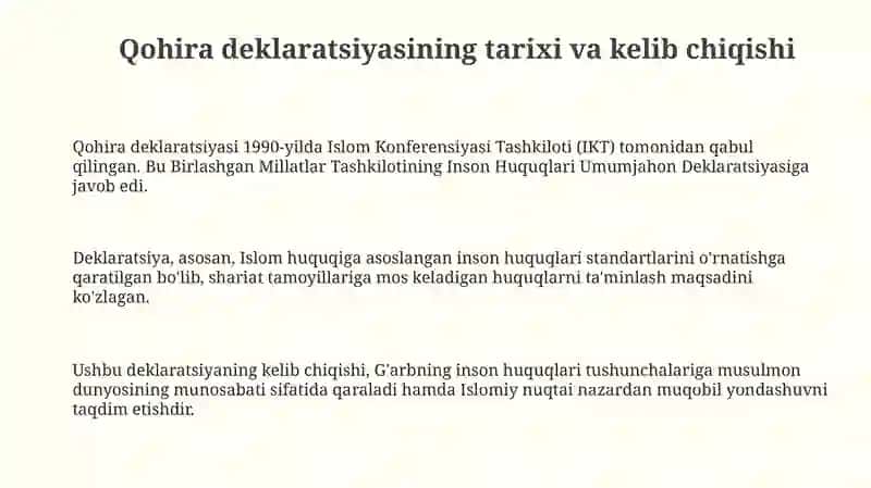 Qohira deklaratsiyasi 3