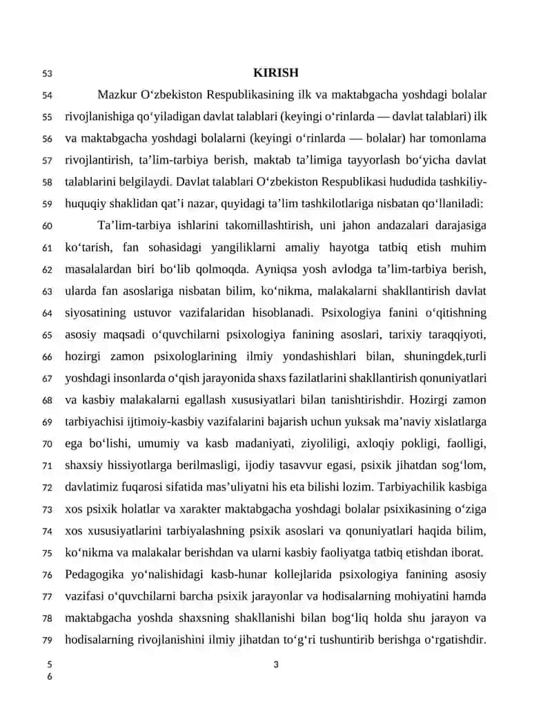 Bog‘chada psixologik muhitni ta’minlash 3
