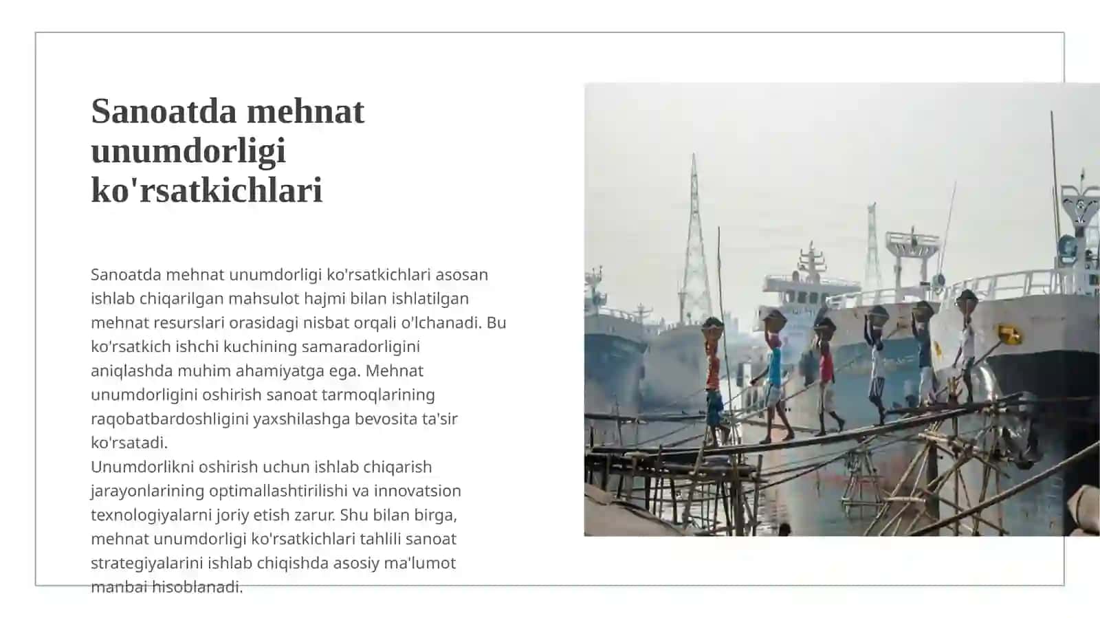 Sanoat tarmoqlarida mehnat unimdorligini oshirish omillari tahlili (ekonometrik tahlil asosida) 3