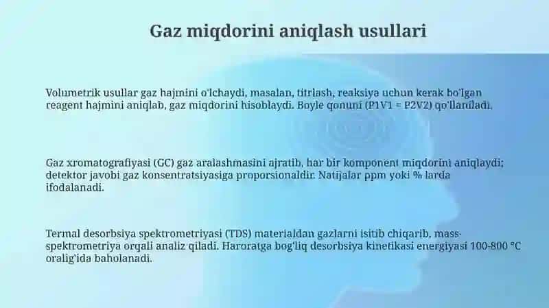 Qonda gazlarni miqdorini aniqlashni usullari 3