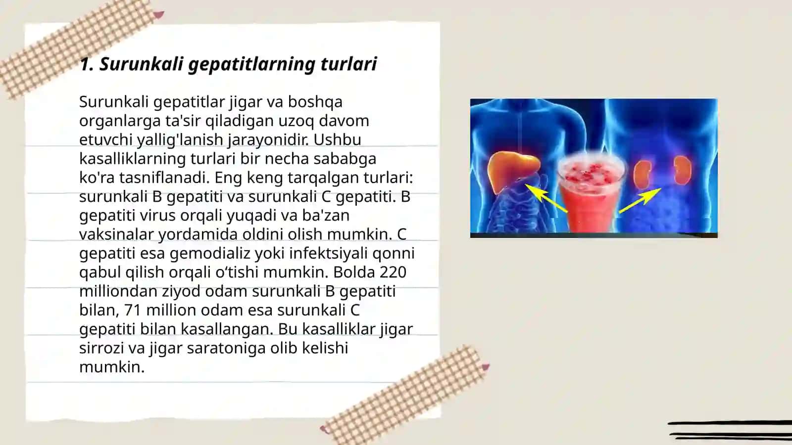Surunkali gepatitlar 3