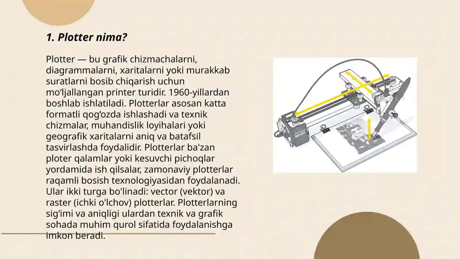 Plotter haqida 3