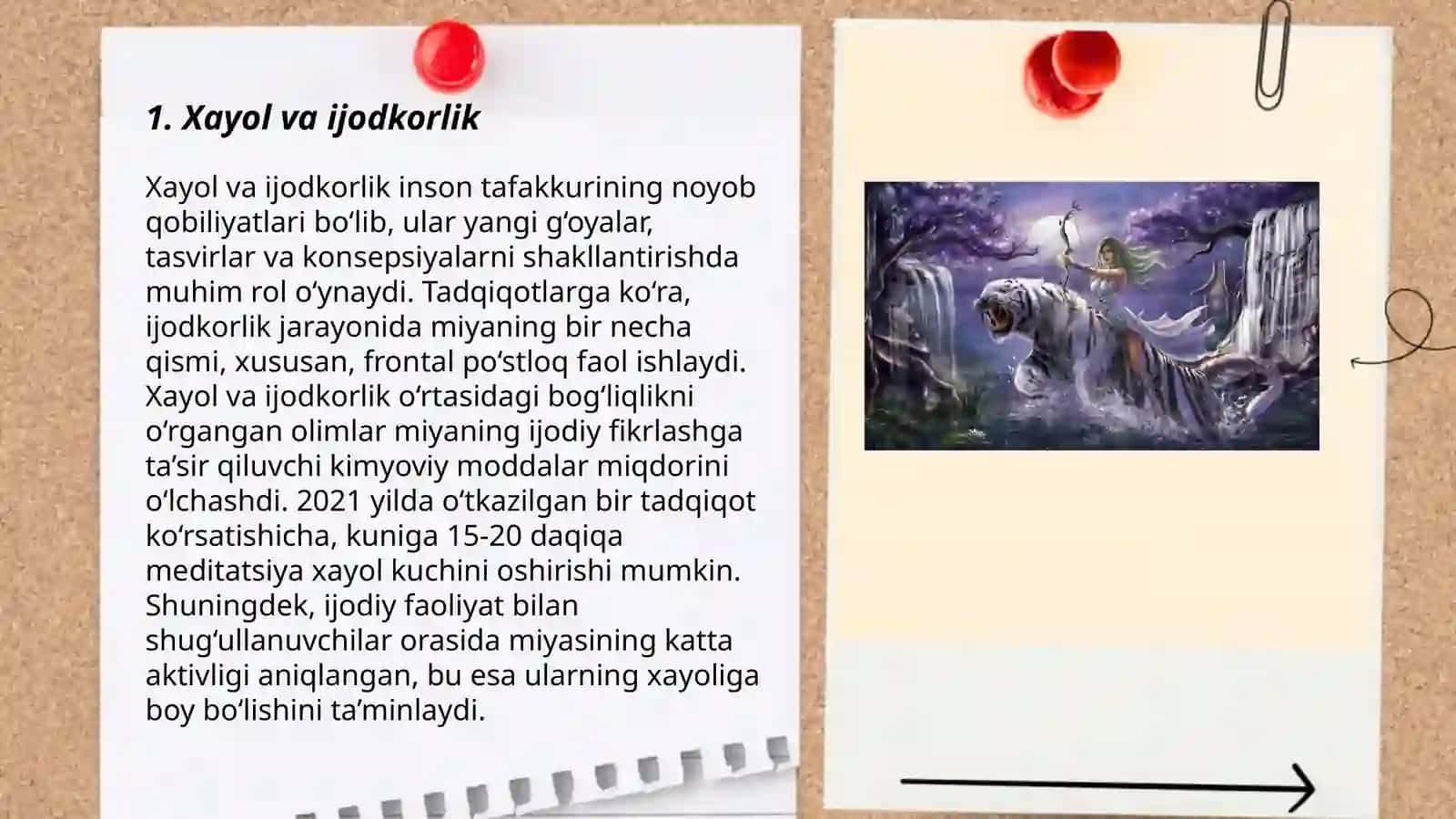 Xayol va Ijodkorlik 3