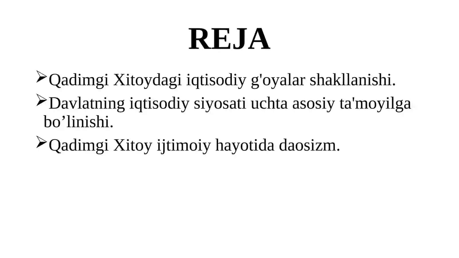 QADIMGI XITOYDAGI IQTISODIY FIKRLAR 3