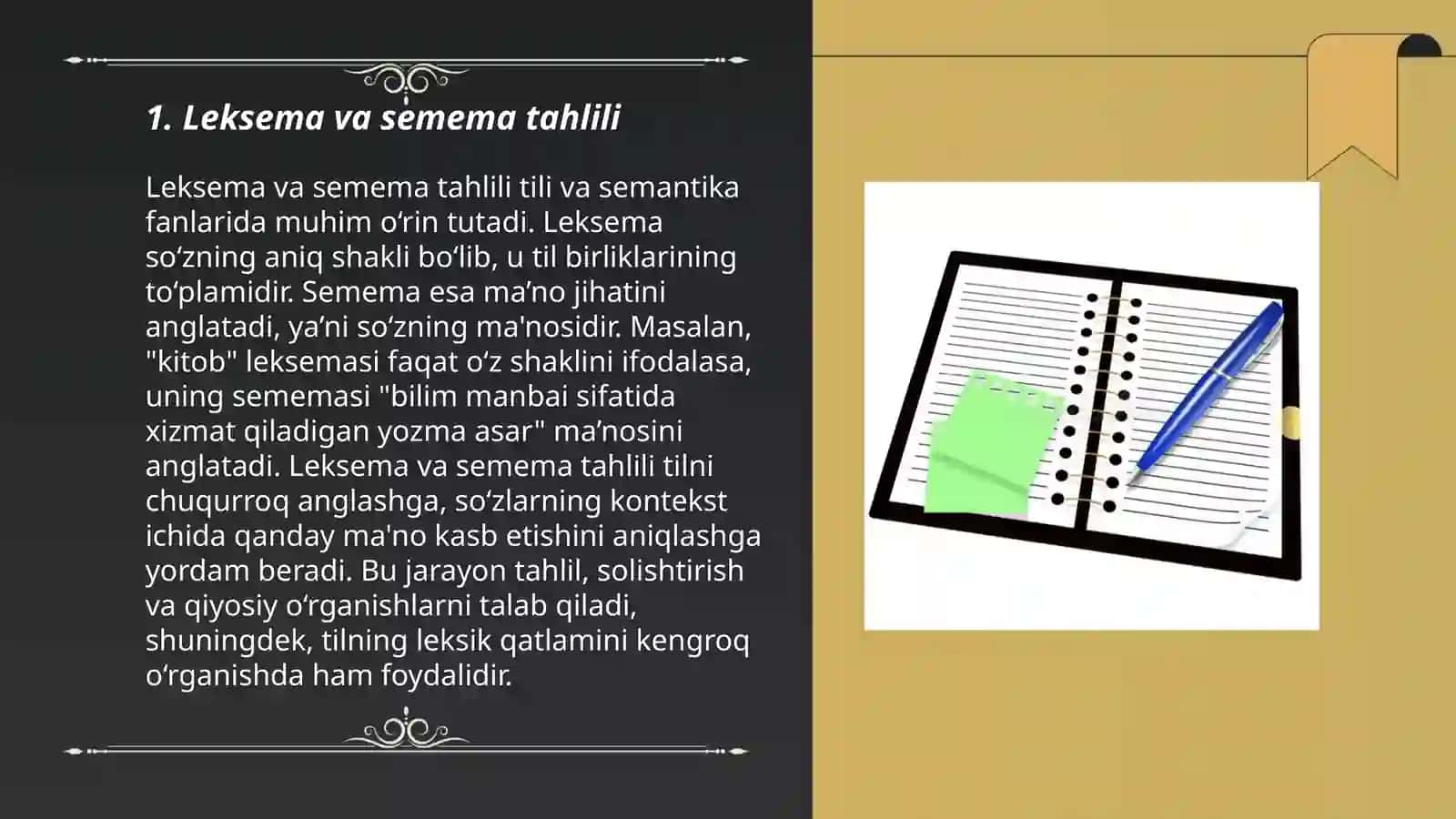 Matn darajasidagi lingvistik ko‘nikmalar ustida ishlash 3