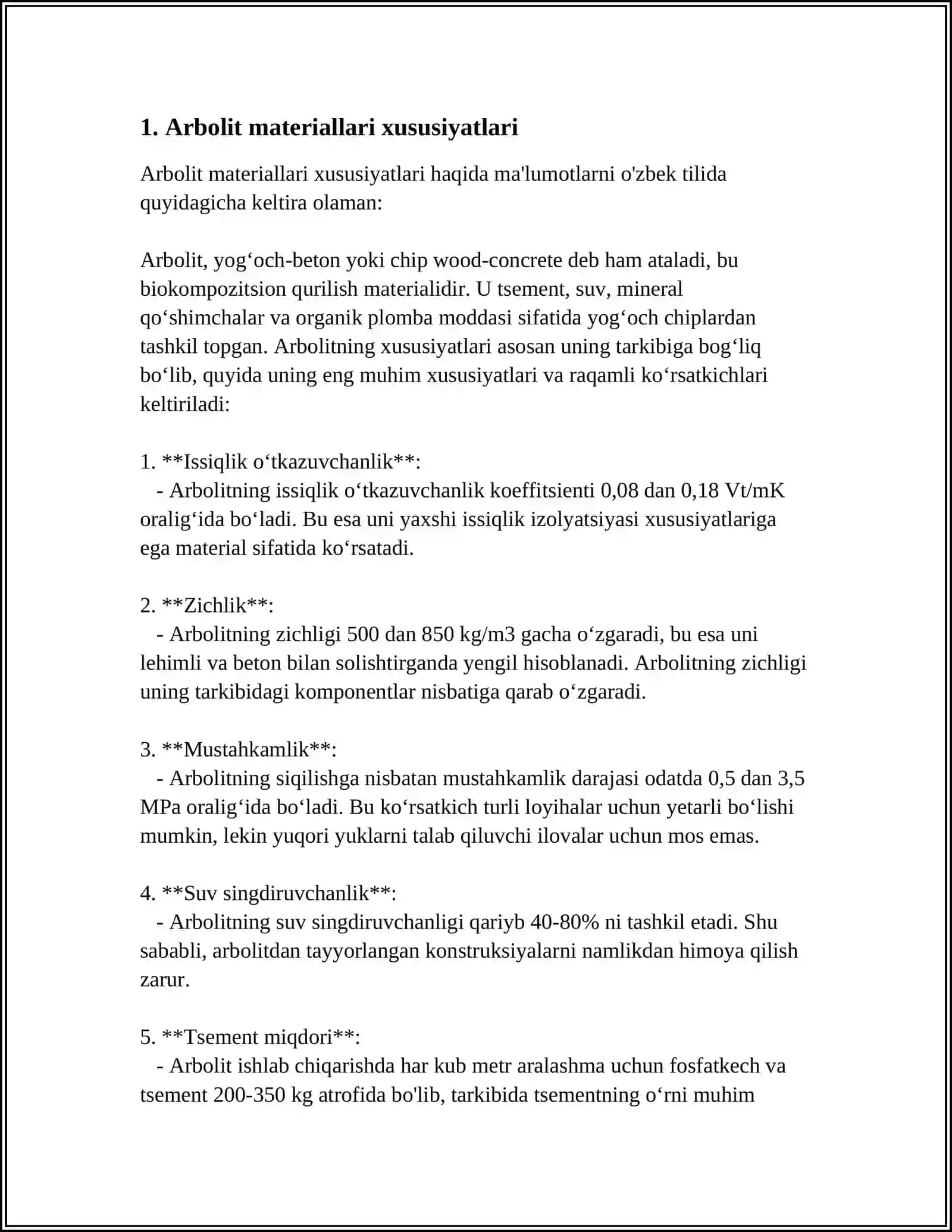 ARBOLIT ISHLAB CHIQARISH TEXNOLOGIYASI 3