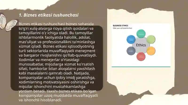 Biznes etikasi va psixologiyasi 3