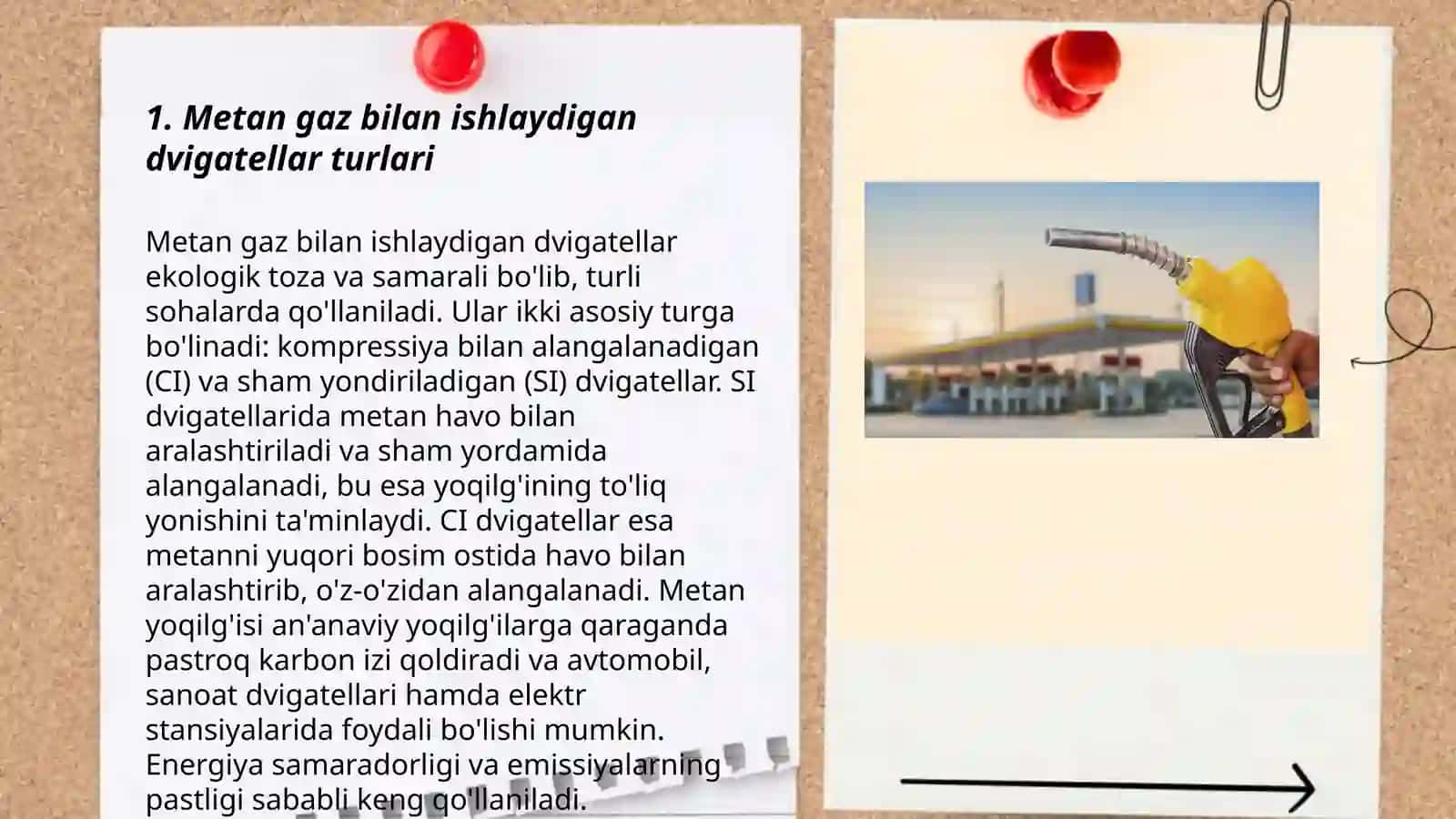 Metan gaz bilan ishlaydigan dvigatellar turlari 3