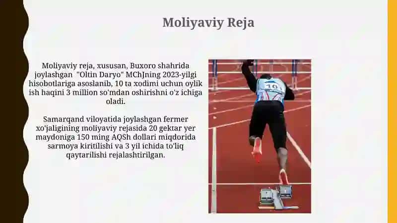 Moliyaviy Reja 3