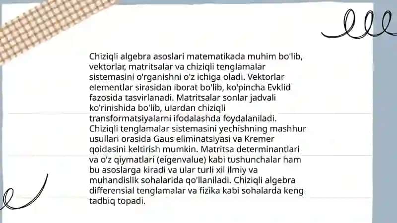 Oz oziga qoshma unitar almashuvchi va normal almashtirishlar chiziqli almashtirish matrissasini jordan normal formaga keltirish 3