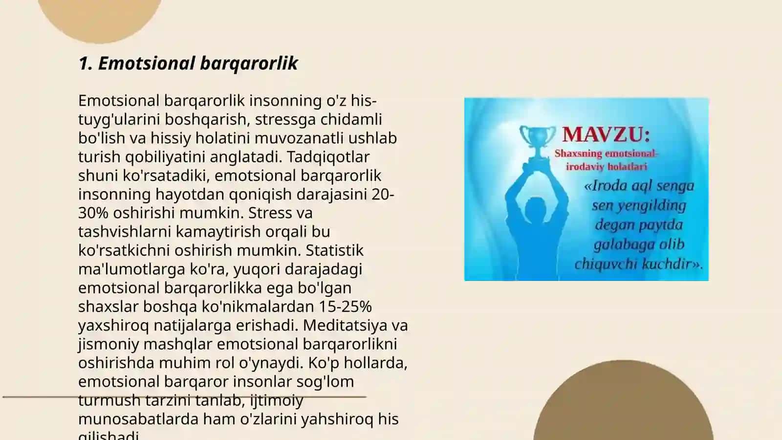 Shaxsning emotsional-irodaviy xususiyatlari 3
