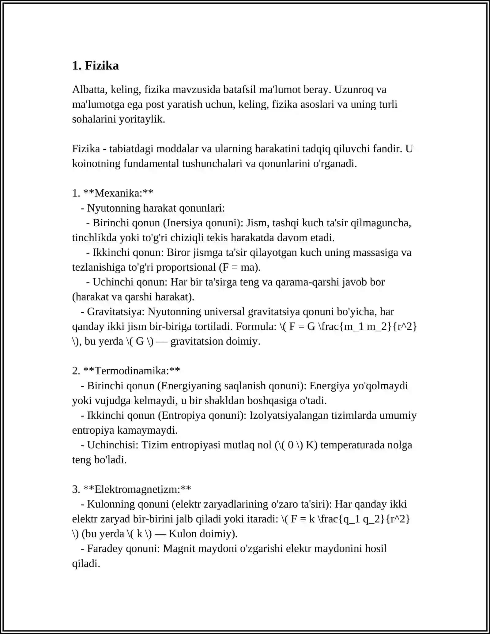 TIL VA TERMINOLOGIYA. MUTAXASSISLIK ATAMALARI LUG‘ATINI YARATISH, ULAR ISHTIROKIDA 3