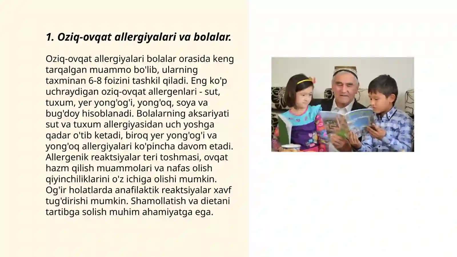 Bolalar salomatligining zamonaviy muammolari 3