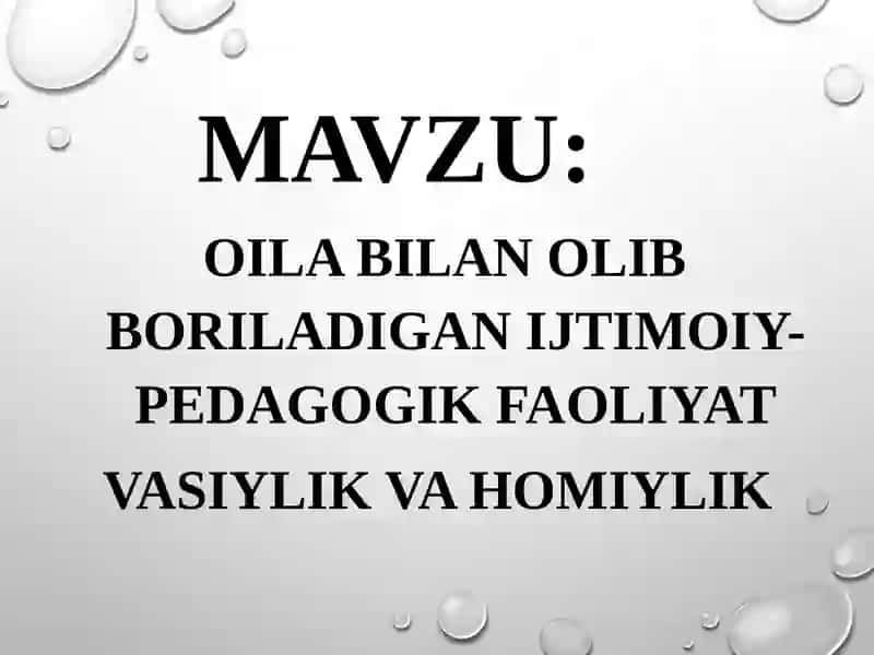 Oila bilan olib boriladigan ijtimoiy-pedagogik faoliyat 3