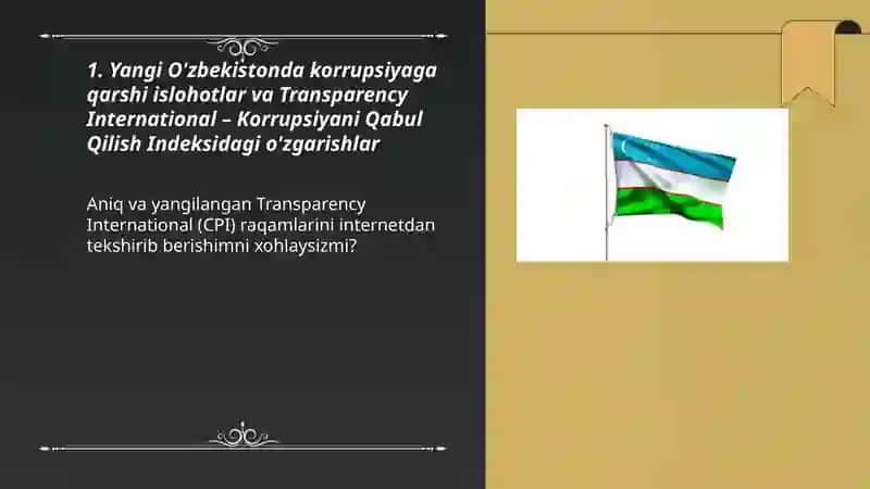 Yangi O'zbekiston ijtimoiy -siyosiy, iqtisodiy va madaniy hayotida ro'y beryotgan o‘zgarishlarning xalqaro reyting va indekislarida aks etishi 3