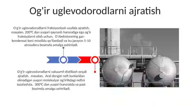 Neft va tabiiy gazlarni komponentlarga ajratish usullari 3