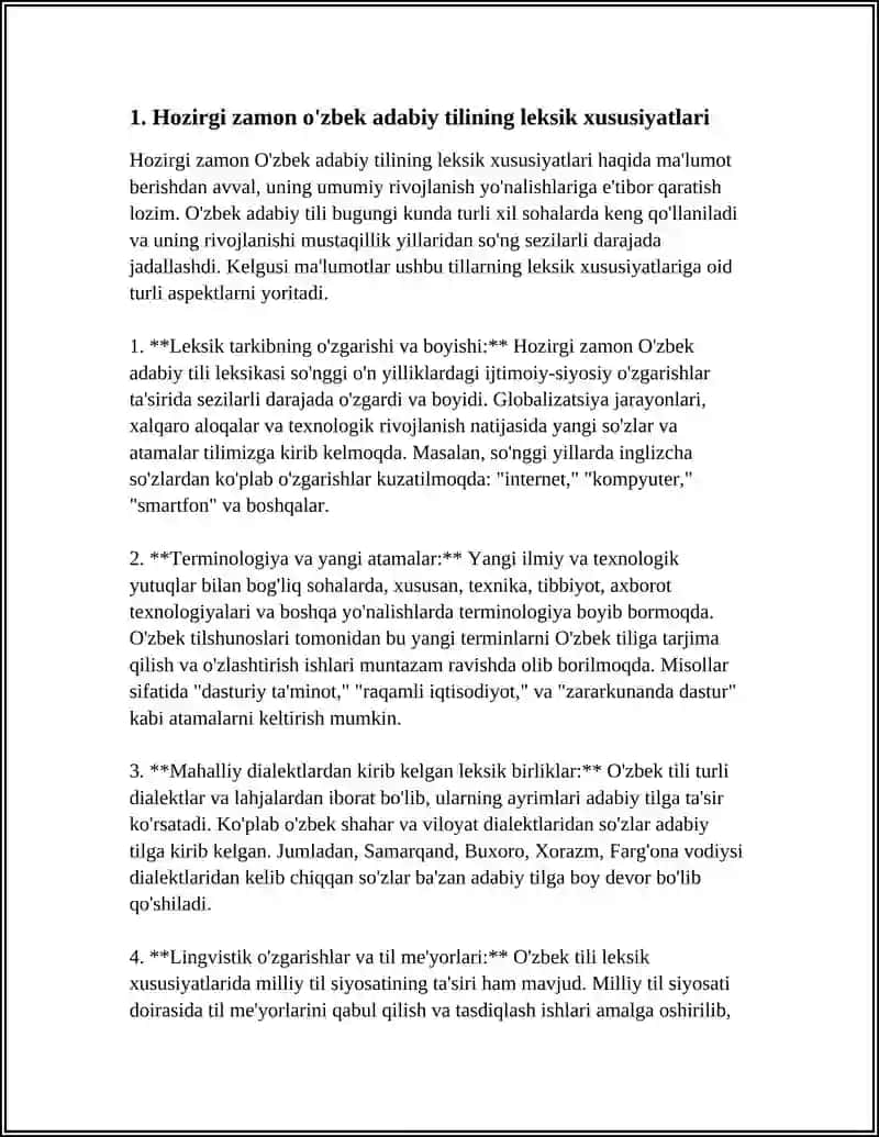 TURON UNIVERSITETI BOSHLANG'ICH TA'LIM 22-24 GURUH TALABASI NIZAMBAYEVA HILOLANING ONA TILIDAN MUSTAQIL ISHI 3
