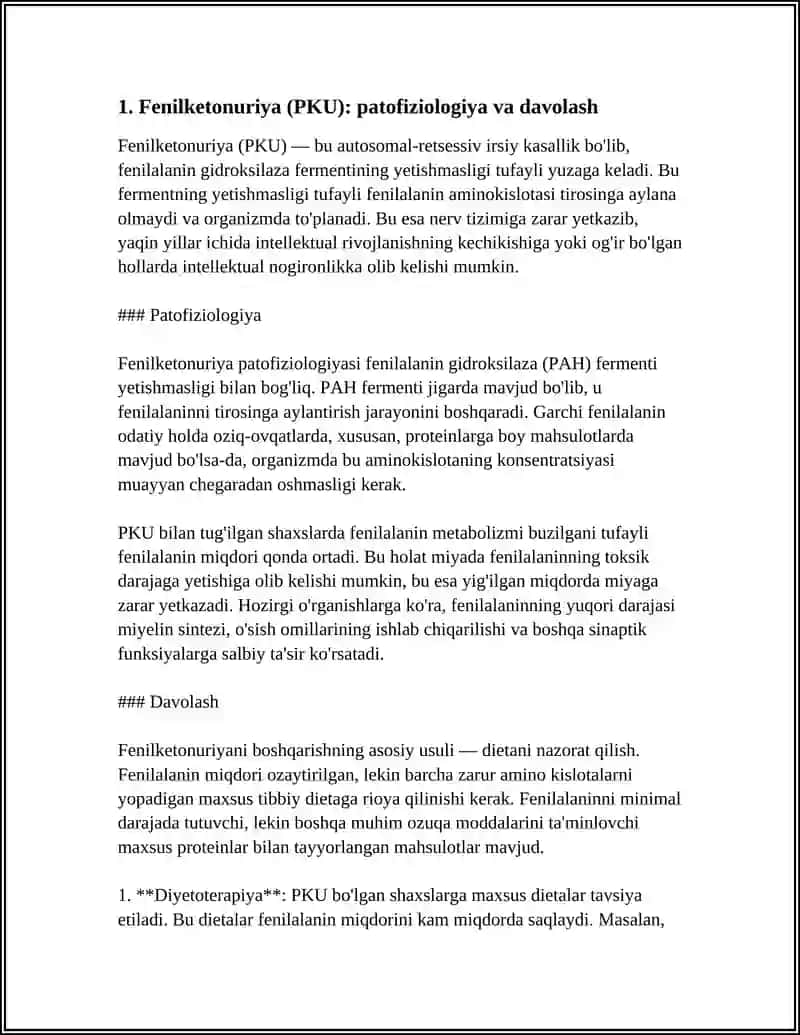 AMINOKISLOTALAR ALMASHINUVINING TUG'MA KASALLIKLARI 3