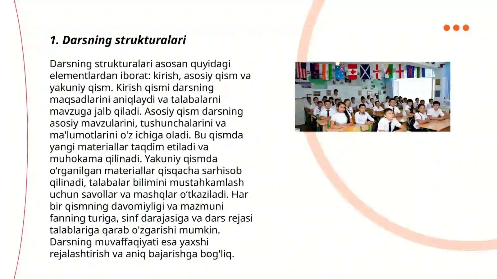 Dars - Ta'limni Tashkil Etishning Asosiy Shakli 3