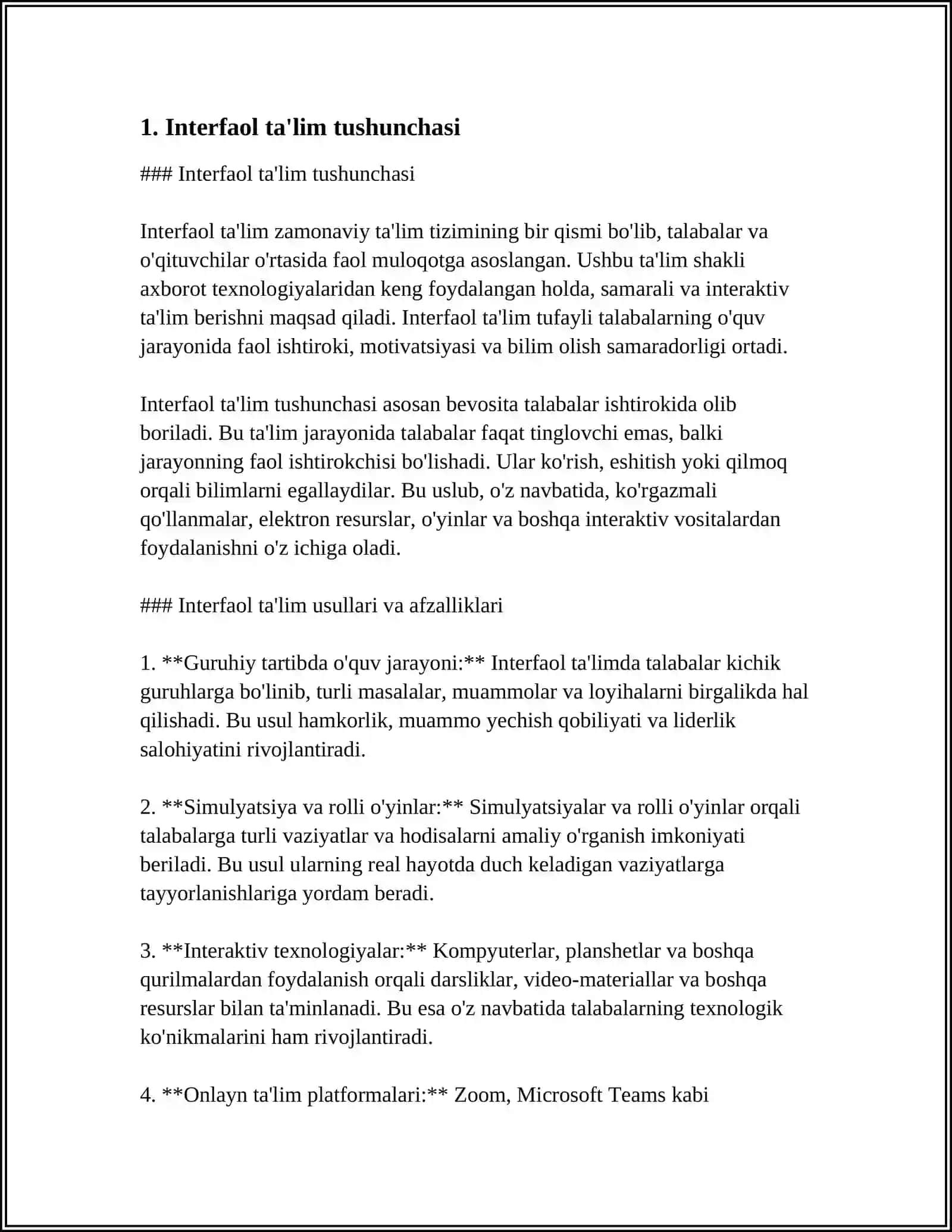 INTERFAOL TA'LIM XAQIDA MA'LUMOT 3