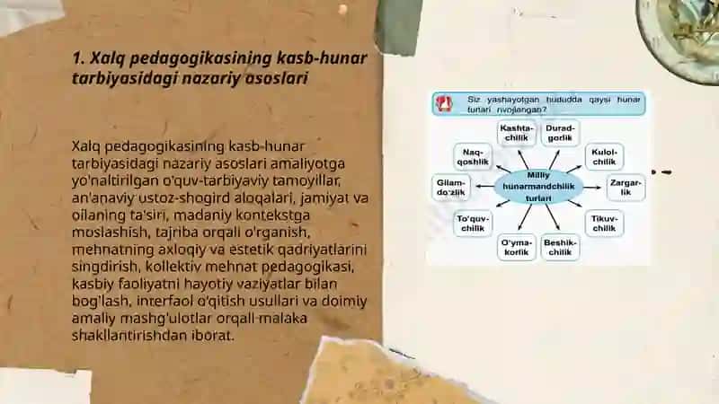 Xalq pedagogikasida kasb hunar tarbiyasi 3