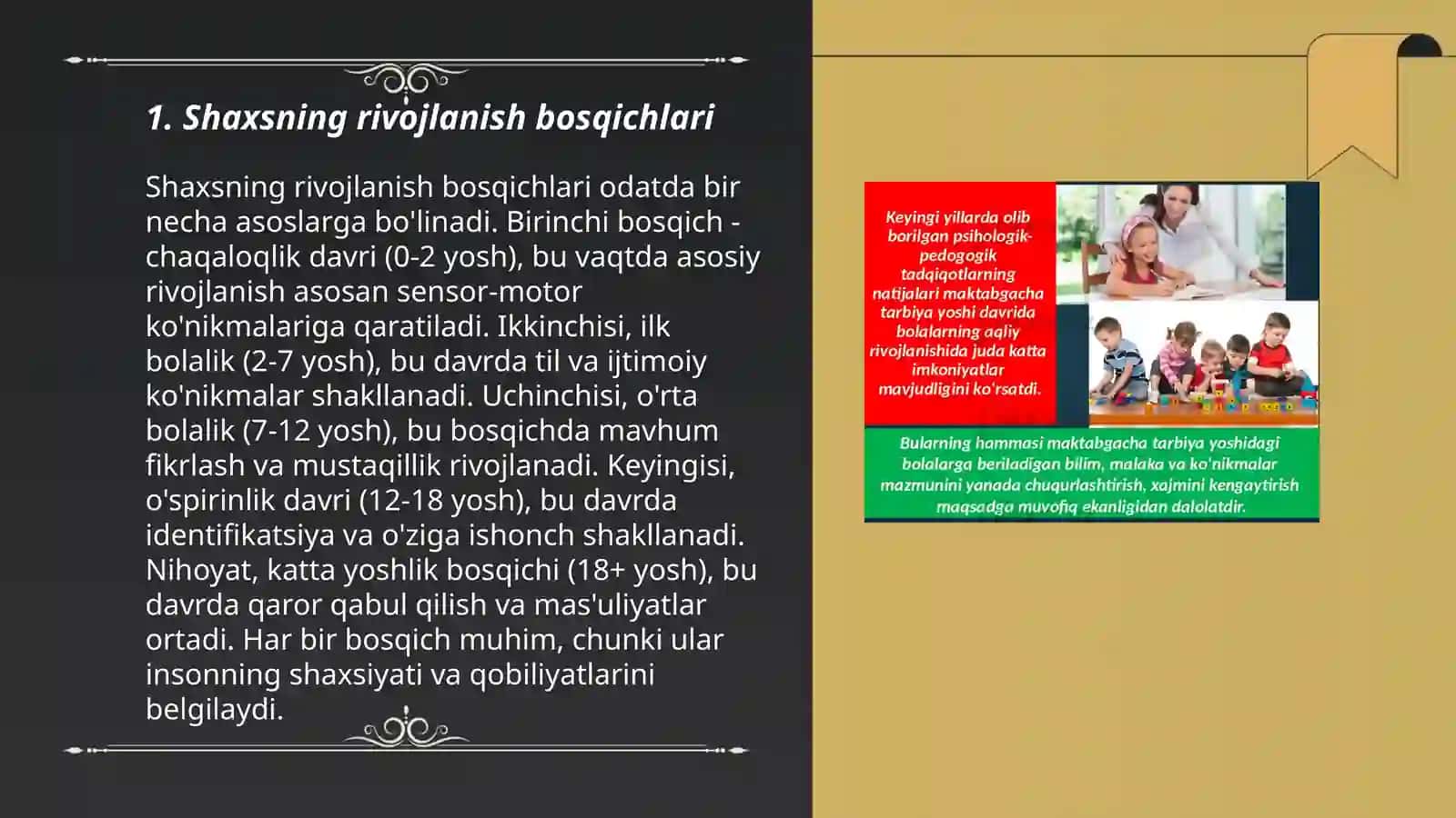 Shaxsning rivojlanishi tarbiyasi ijtimoilashuvi 3