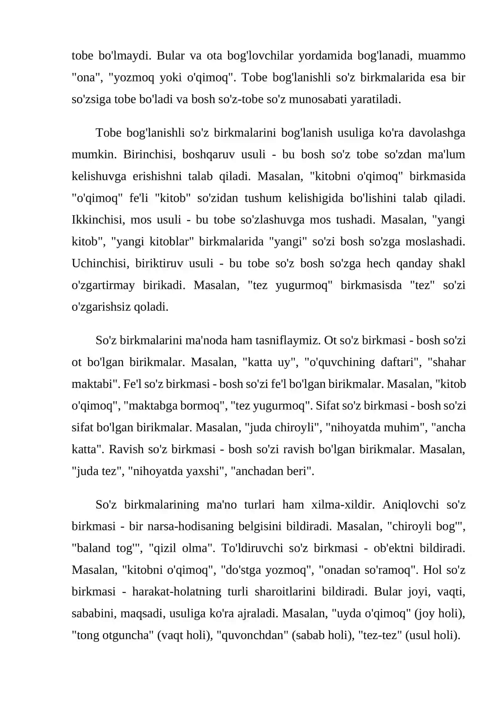 Soʻz birikmasi va gap 3