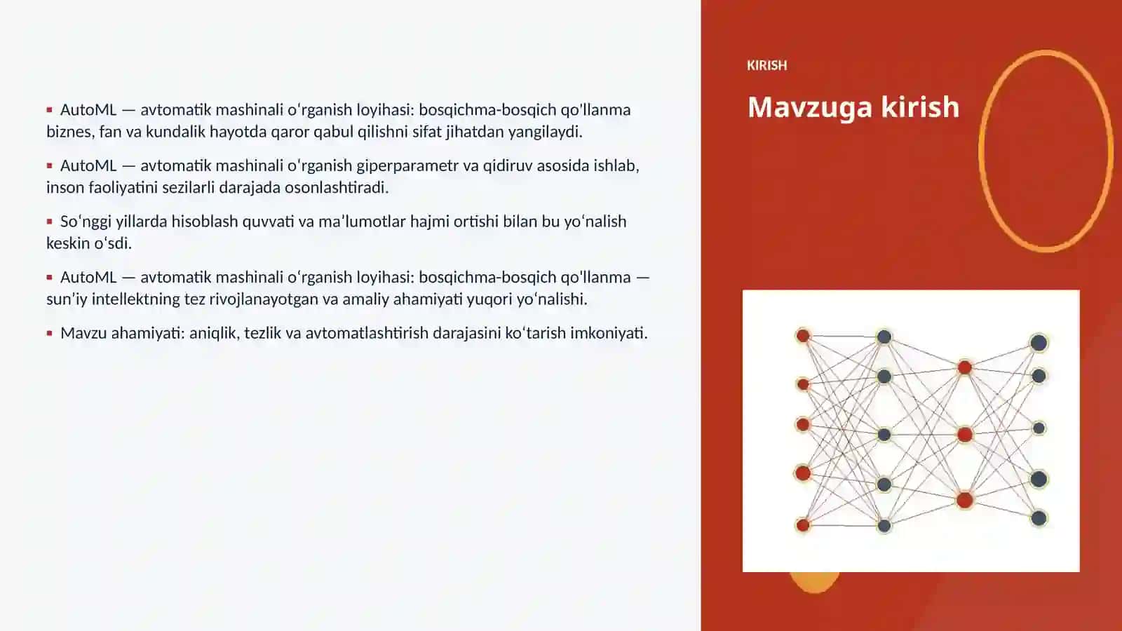AutoML — avtomatik mashinali oʻrganish loyihasi: bosqichma-bosqich qo'llanma 3