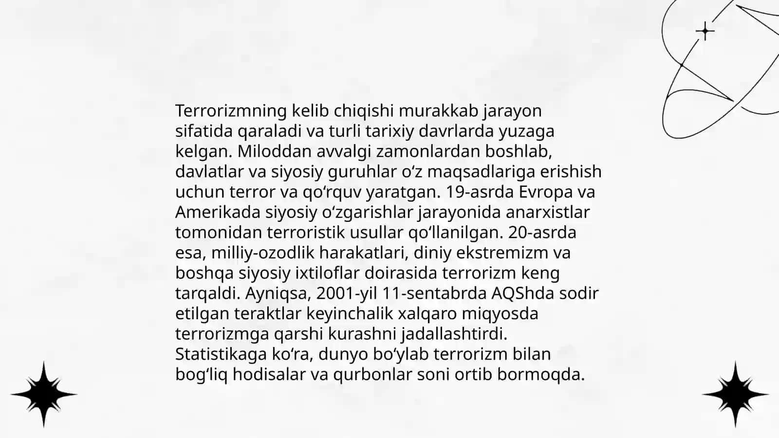 Terrorizm va uning oqibatlari 3