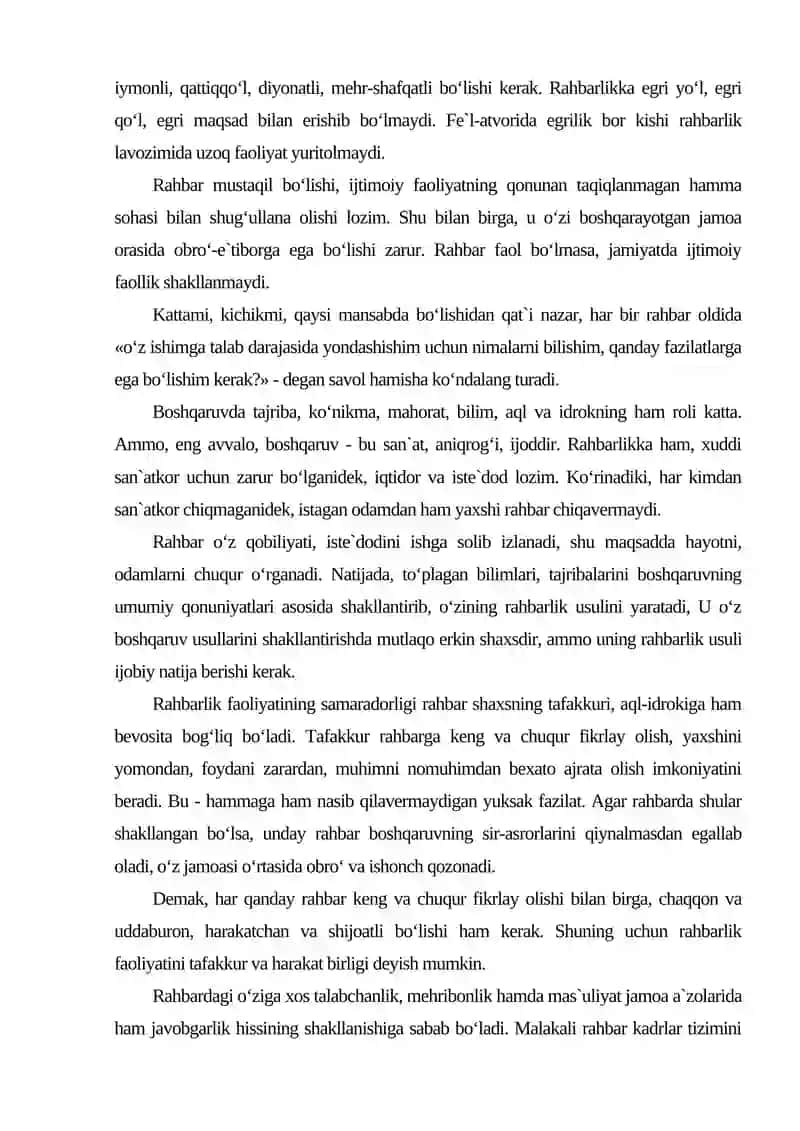 Rahbarlik uslubi 3