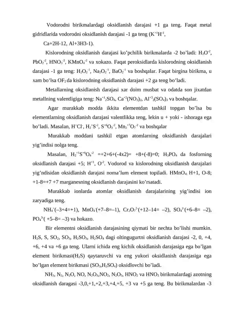 Oksidlovchi va qaytaruvchilarni elektrokimyoviy titrimetrik usullar yordamida aniqlash 3