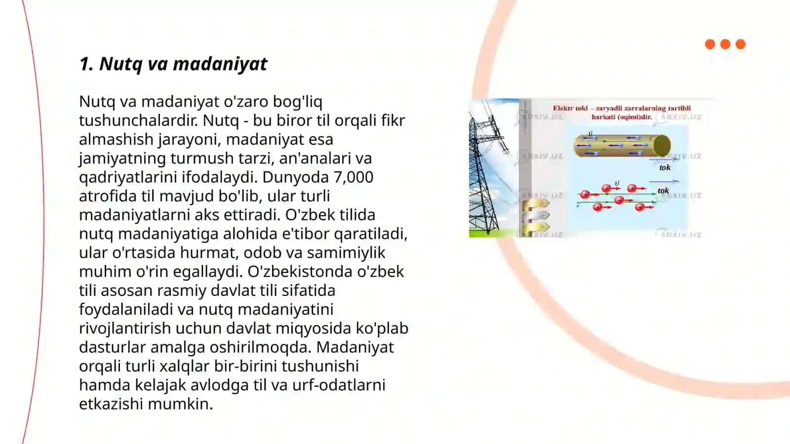 Til va e'tiqod:nutqning ta'siri 3