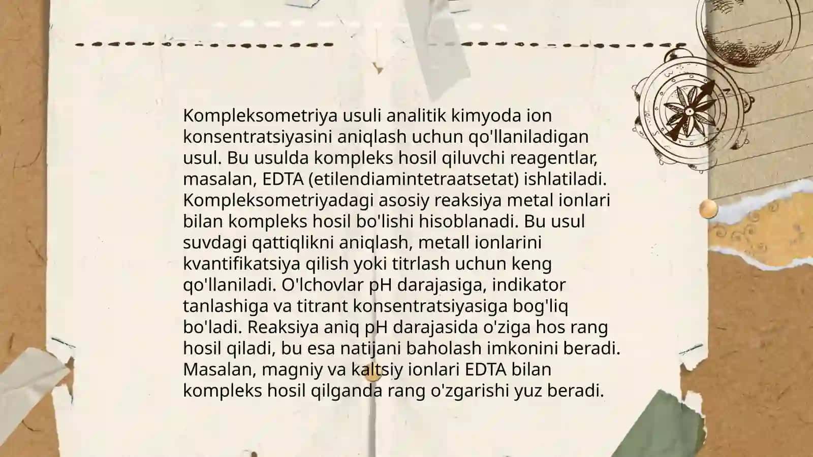 Komleksometriya usulida ichimlik suvining qattiqligini aniqlash 3