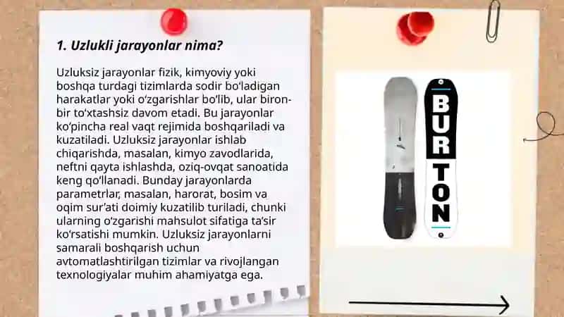 Uzlukli jarayonlarni rostlash va ularda qoʻllaniladigan rostlagichlar 3