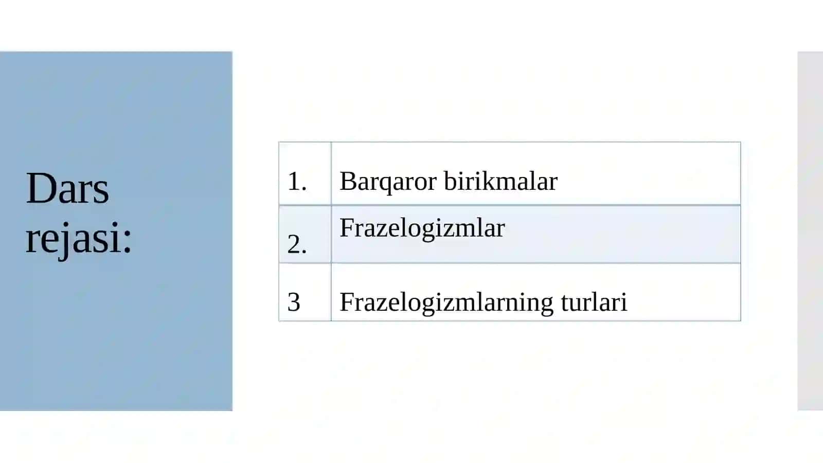 10-MA’RUZA: BARQAROR BIRIKMALAR VA FRAZELOGIZMLAR 3