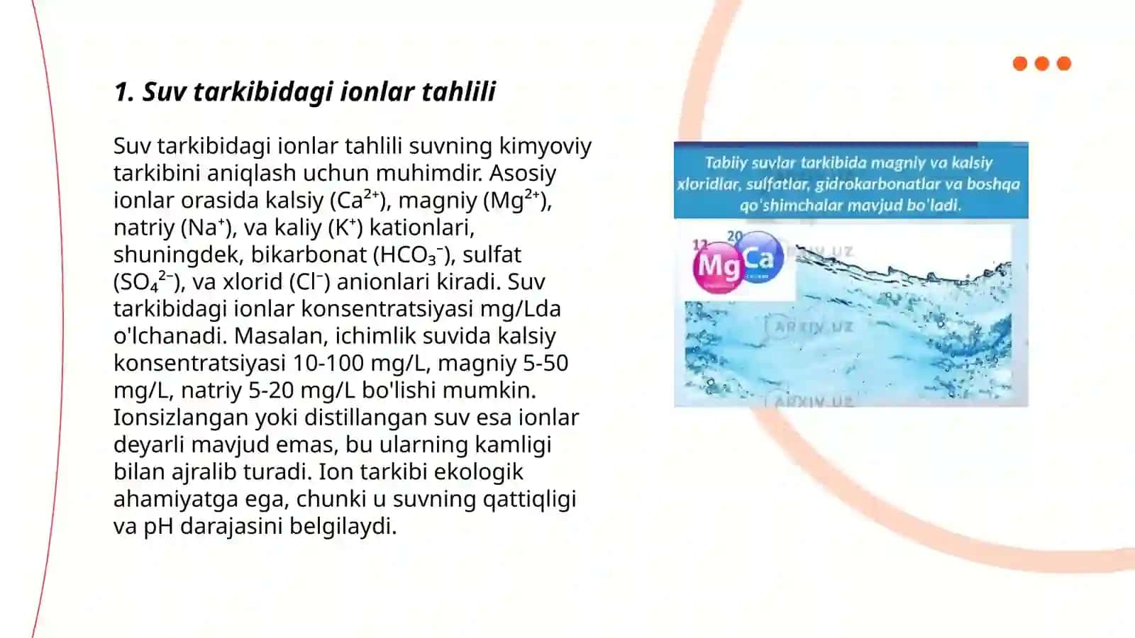 Titrometriya usulida suvning doimiy qattiqligini aniqlash 3