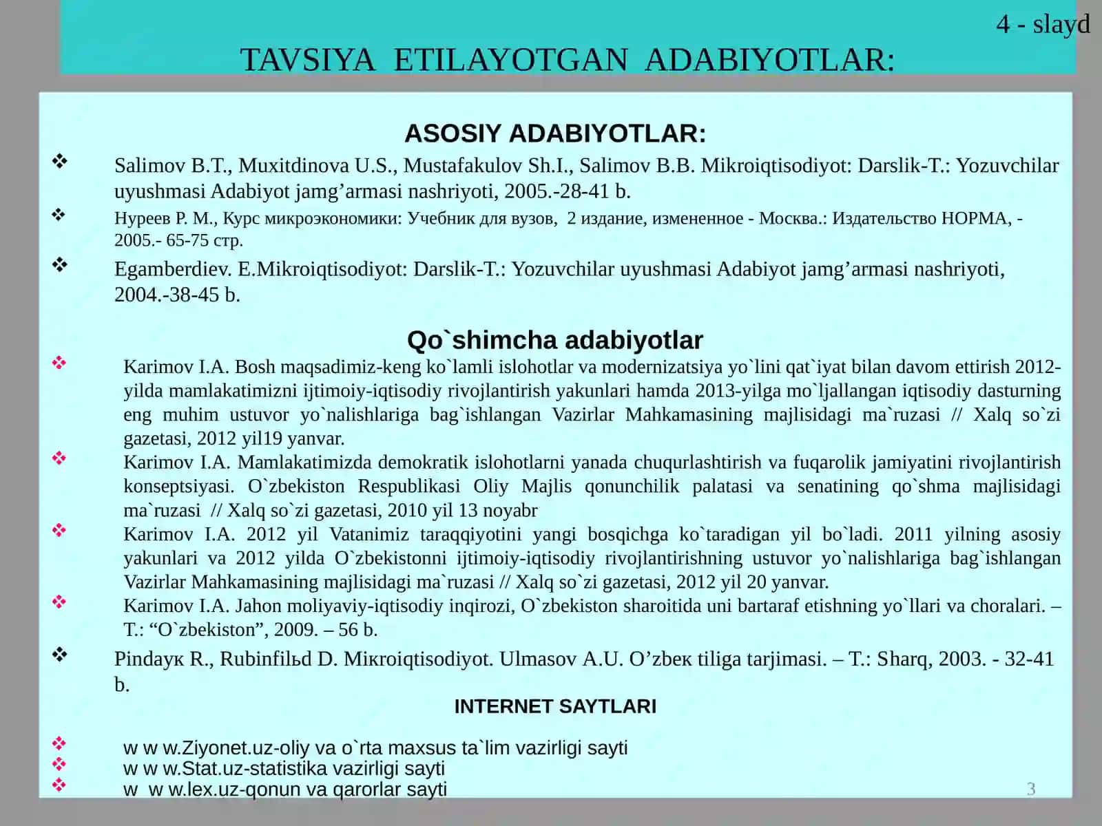 Iste'molchi tanlov nazariyasi 3