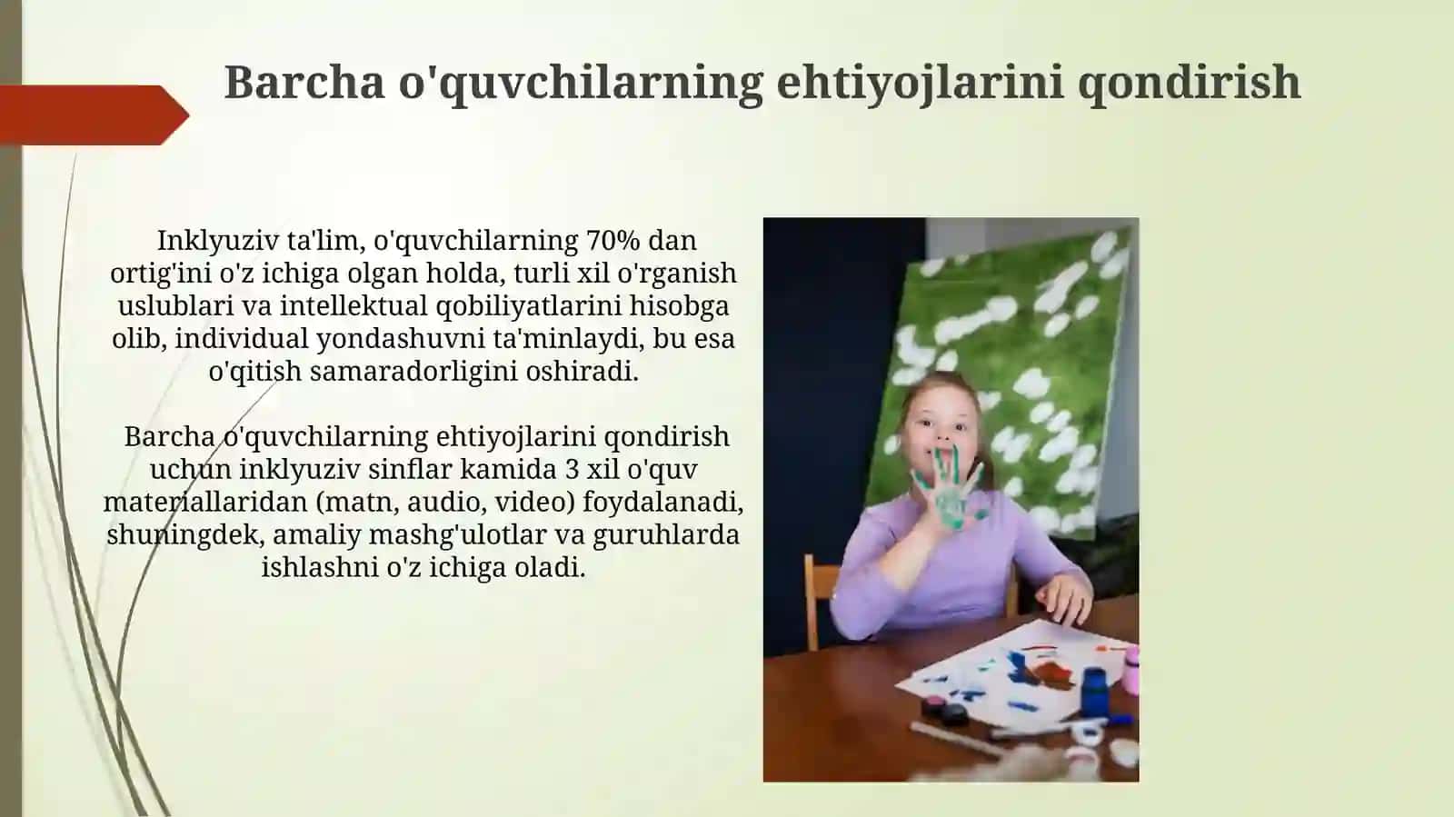 Inklyuziv taʼlim ijobiy jihatlari 3